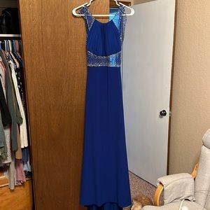 Blue formal dress